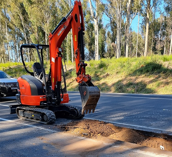 Road Excavation